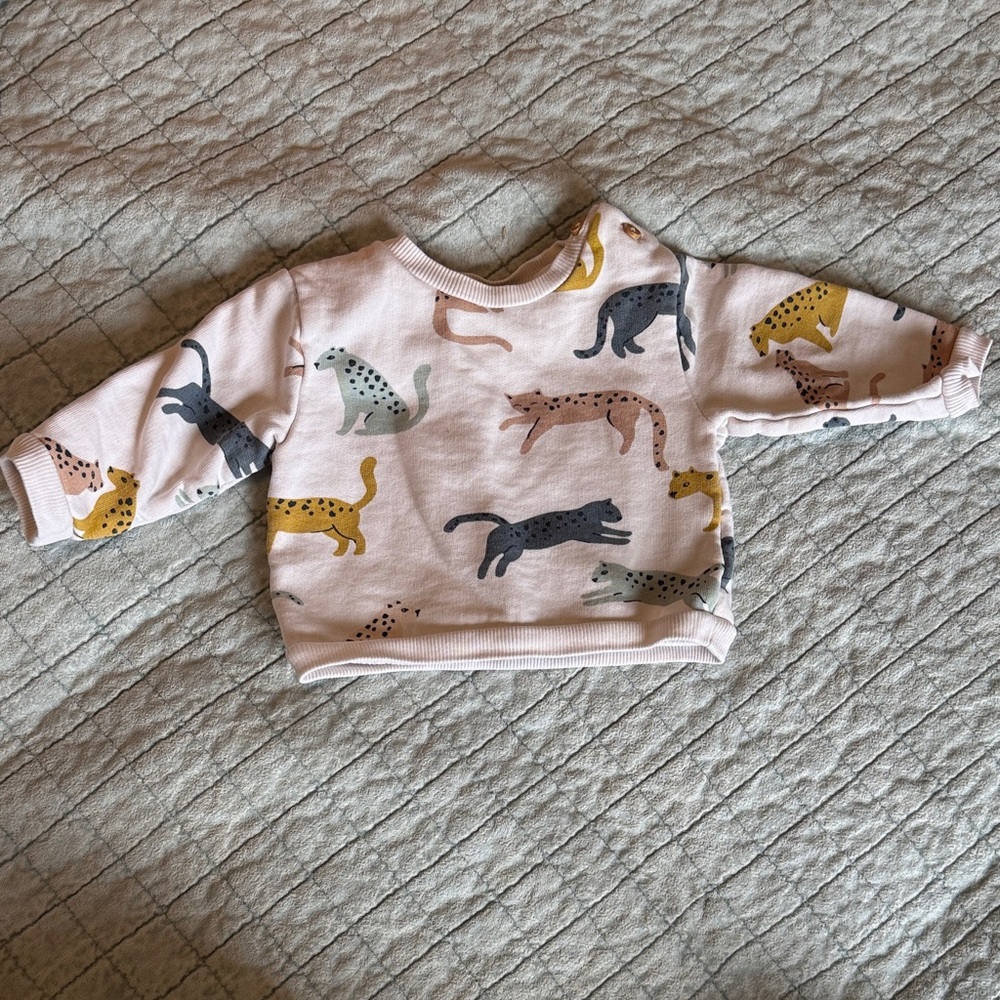 Bout’chou Baby crew neck sweatshirt